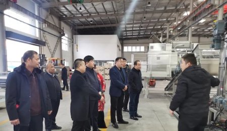 棗莊市嶧城經(jīng)濟(jì)開發(fā)區(qū)領(lǐng)導(dǎo)來(lái)海科佳參觀交流