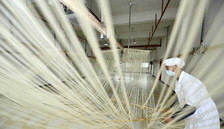 手工掛面自動化生產線是如何還原仿生工藝的？